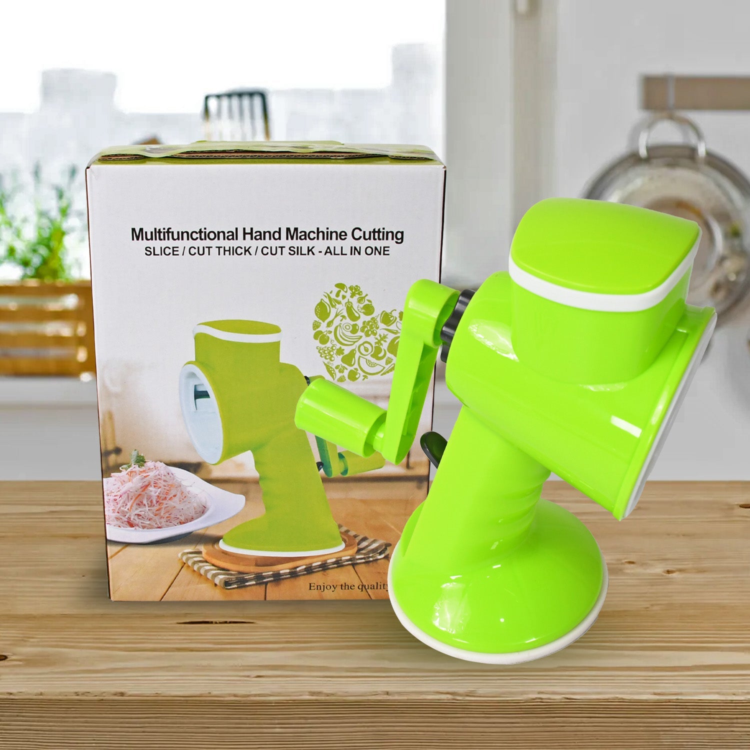 8247 6 in 1 Multi functional Vegetable Cutter & Slicer Hand Machine Cutting, Slice, Cut Thick, Cut Silk All in one βVegetable Chopper Cutter & Slicing Cutter Barrel - Vegetable Grater with 6 Removable Blades 8247 6 in 1 Multi functional Vegetable Cutter & Slicer Hand Machine Cutting, Slice, Cut Thick, Cut Silk All in one βVegetable Chopper Cutter & Slicing Cutter Barrel - Vegetable Grater with 6 Removable Blades